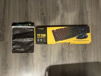Keyboard, Mouse, And Mouse Pad