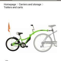 Weeride Co Pilot Tagalong Bike 