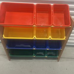 Kids toy organizer. Used in good condition with lots of life left. 