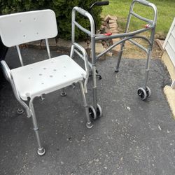 Walker And Bath Chair