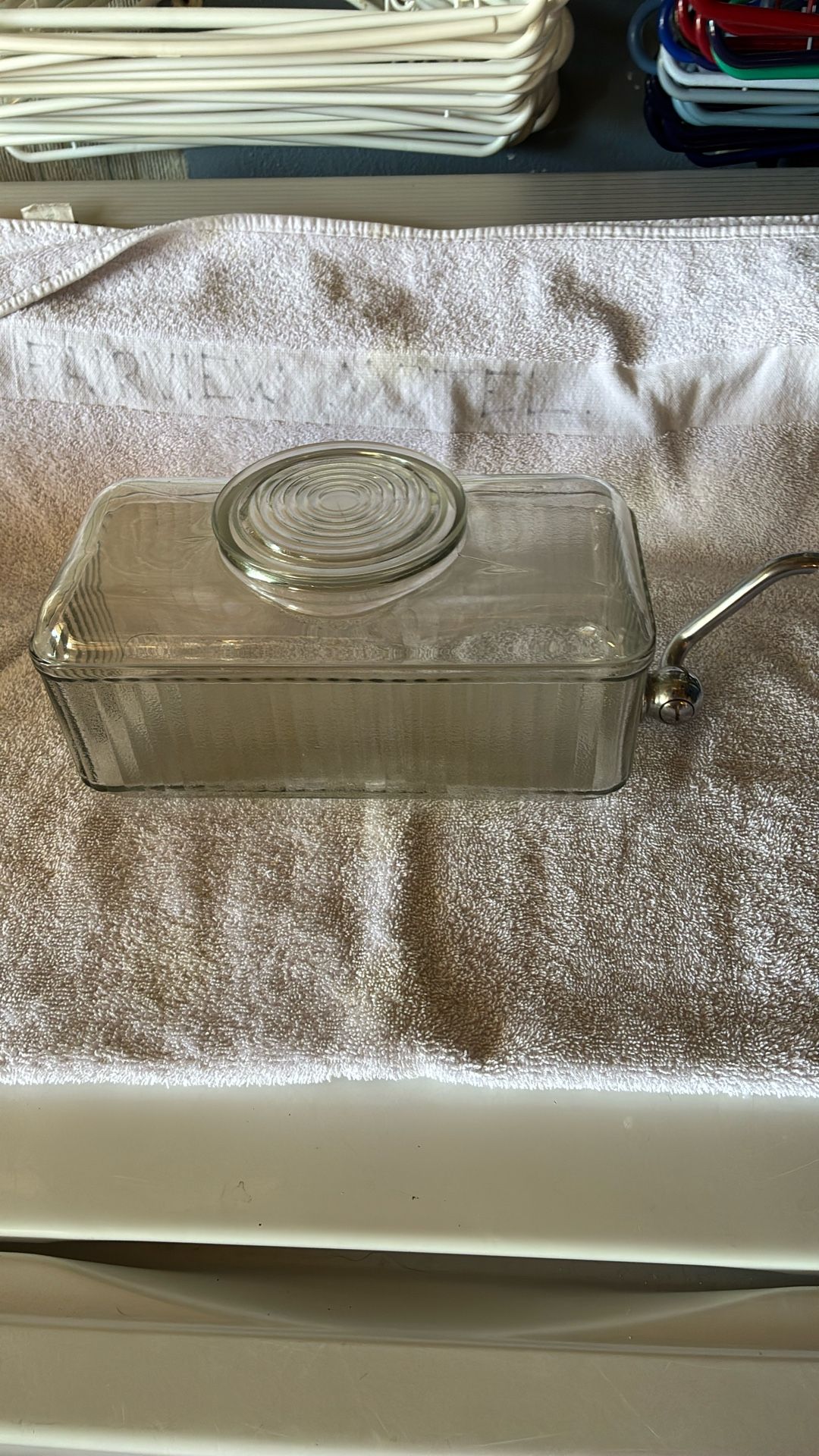 Old Vintage Glass Decanter
