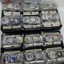 1999 Nascar Introduction Set 12 Silver Chrome Commemorative Cars