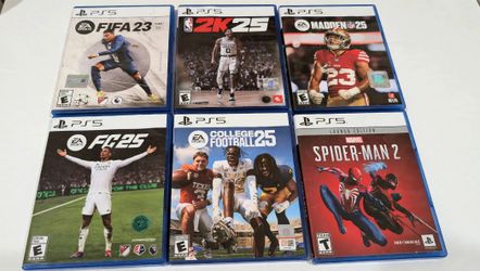 PlayStation 5 Disc Edition + 10 Games Bundle – Works Perfectly