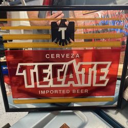 Tecate Beer Mirror