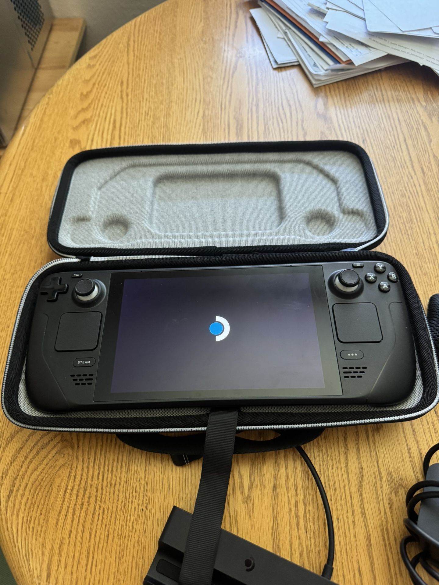 Steam Deck 512GB w/ case, dock and original charger