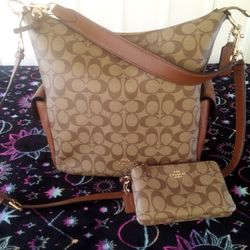 Coach Pennie Shoulder/Crossbody Purse With Wristlet! for Sale in  Westminster, CA - OfferUp