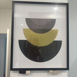 Medium sized framed art