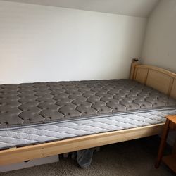 Twin bed frame + Mattress
