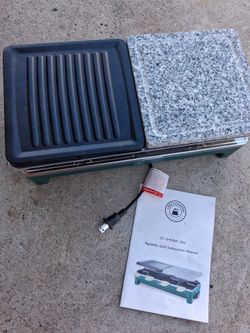 Parrilla eléctrica en buenas condiciones está nueva