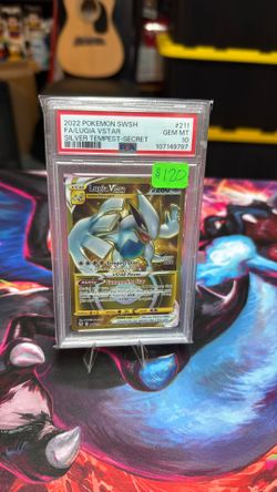 PSA 10 2022 POKEMON SWSH FA/LUGIA VSTAR SILVER TEMPEST SECRET