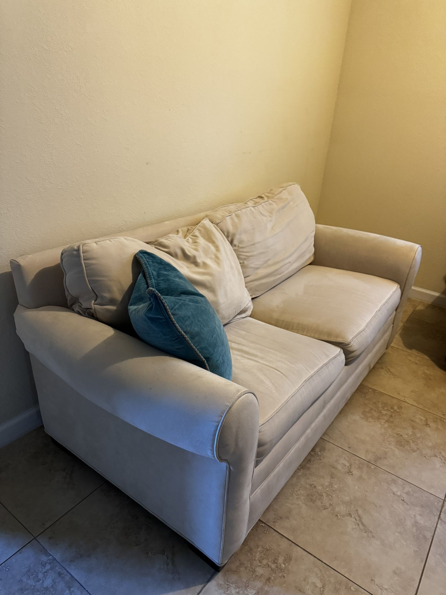 Cream Sofa-Bed