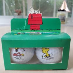 Retro Snoopy Golf Balls 1988.