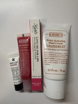 3 Kiehl's Lip + hand cream
