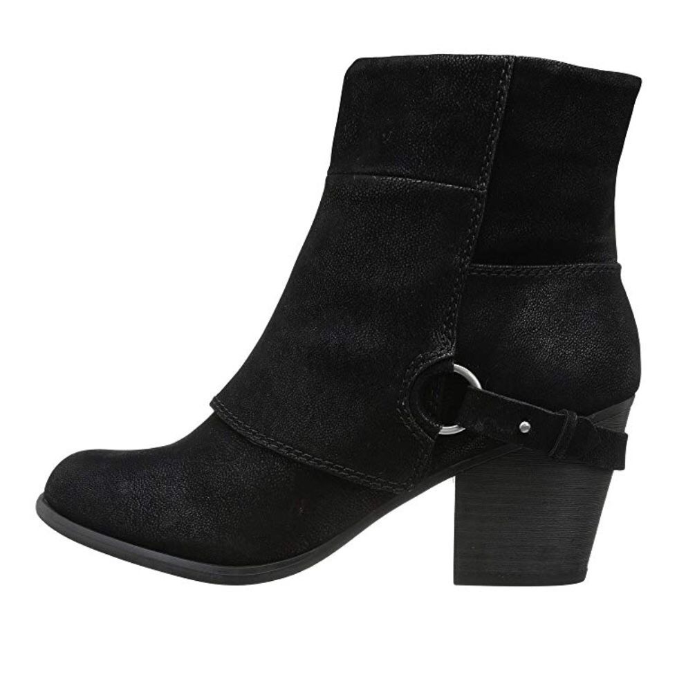 Fergalicious | Liza Layered Buckle Booties- SZ 9