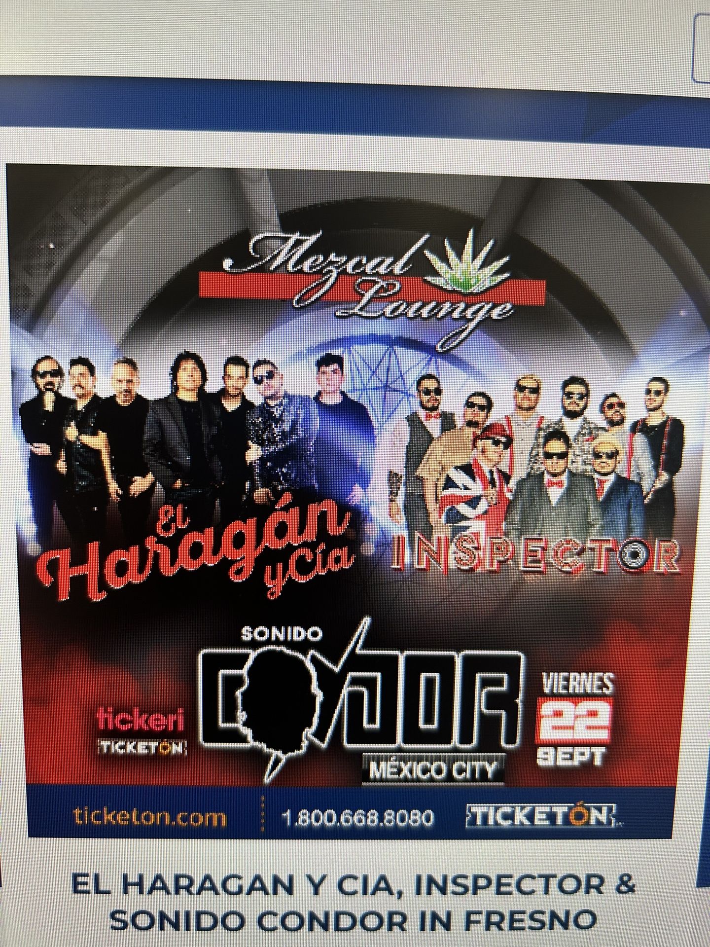El Haragan Y CIA, Inspector @Mezcal Lounge in Fresno!
