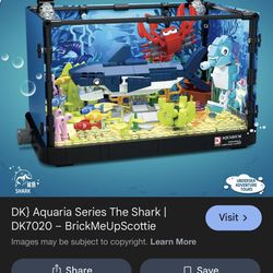 Lego aquarium