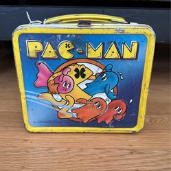 VINTAGE 1980 PAC-MAN LUNCHBOX 