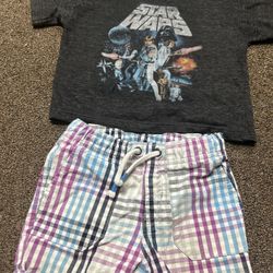 Star Wars Shirt And Shorts Set 