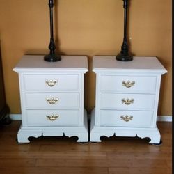 Nightstands Solid Wood Measurements On Picture PICKUP ONLY 
