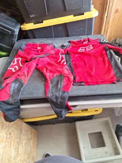 Fox kids motorcycle gear