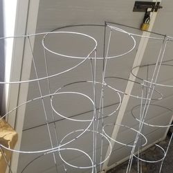 Metal Tomato Cages,  4 Available 