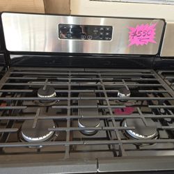 Whirpool Stainless Steel Estufa De Gas 