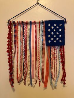 Americana 4th of July Flag Decoration