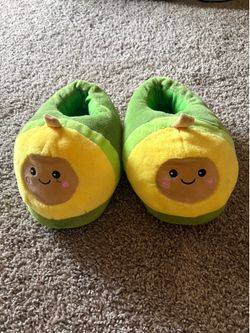 Avocado slippers never worn
