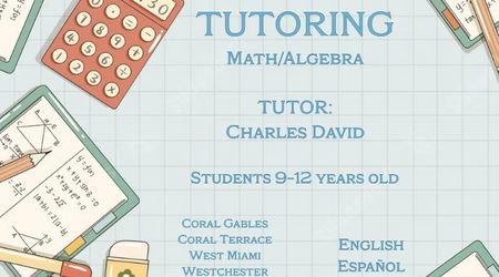School Tutor For 9-12 Years Old