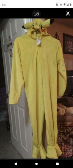 Pokemon Pikachu One Piece Jumpsuit Costume