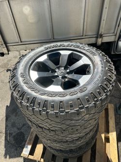 Dodge ram rebel stock wheels