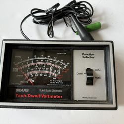 Vintage Sears Tach and Dwell meter