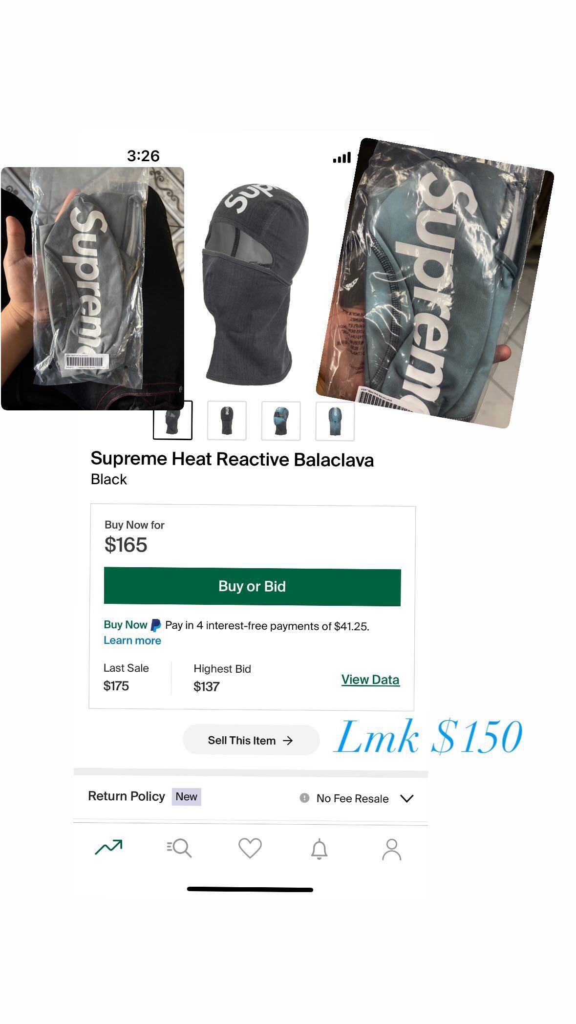 SUPREME HEAT REACTIVE BALACLAVA
