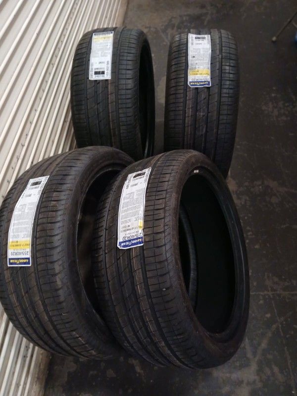 GOOD YEAR TIRES Whole Set 255/ 40R-20