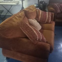 Sofa and loveseat