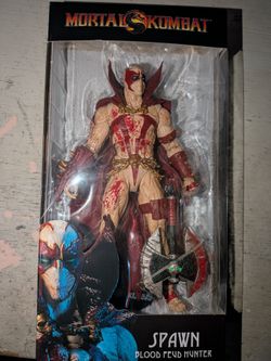 Spawn blood feud hunter mortal Kombat figure