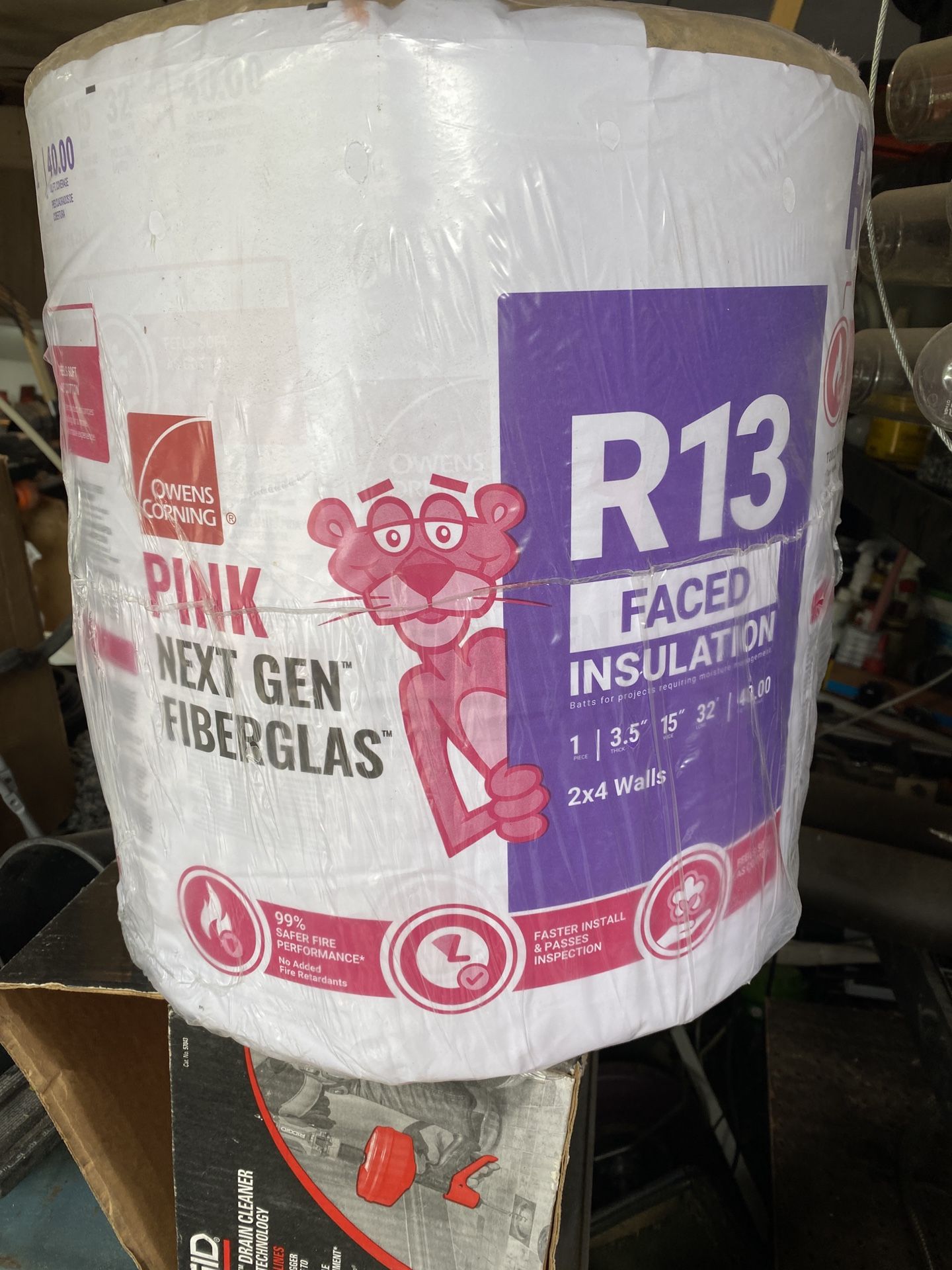 R-13 Faced Insulation (x6)