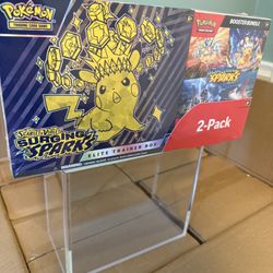 surging spark booster box msrp Pokémon TCG: Surging Sparks Sleeved Booster Packs – Tofu's Trading main image 1