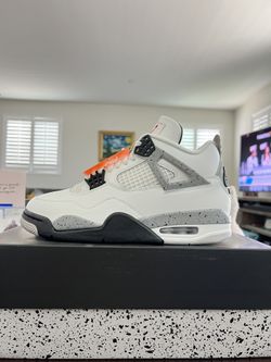 Air Jordan 4 White Cement 2025