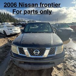 2006 Nissan Frontier For Parts Only