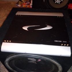Obcon 2000i 2 Channel Amplifier 