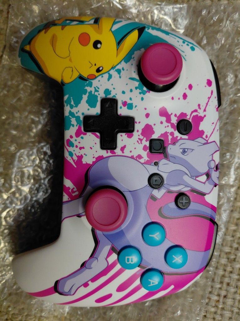 PowerA Pokémon Pikachu & Mewtwo Nintendo Switch Wireless Controller
