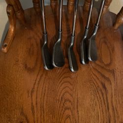 Ping G10 6-7-8-9-PW Irons Yellow Dot With Ping Regular Flex Steel Shafts 