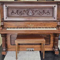 FREE Haines & Co Cabinet Grand Piano