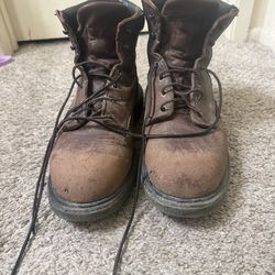 Red wing boots 10 E