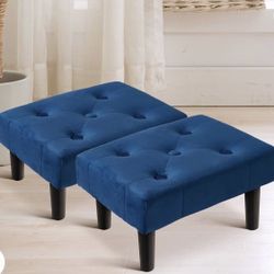 HOUCHICS Small Footstool Ottoman