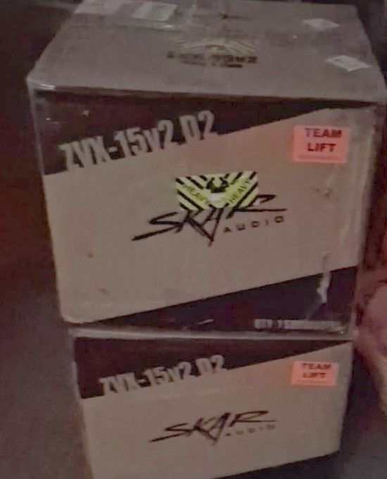 2 15" Skar Subwoofers