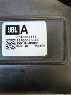 Factory subwoofer for Toyota Tacoma 2018 JBL