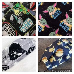 4 Star wars Face Mask