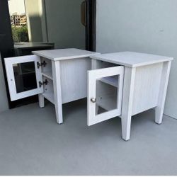 Brand New Nightstands Set Of 2 End Table Side Tables 